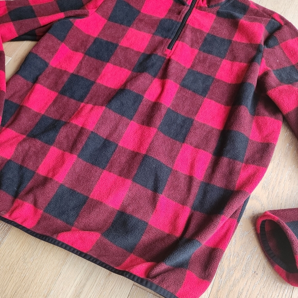 JOE FRESH | NWOT Buffalo Plaid fleece - Picture 3 of 4